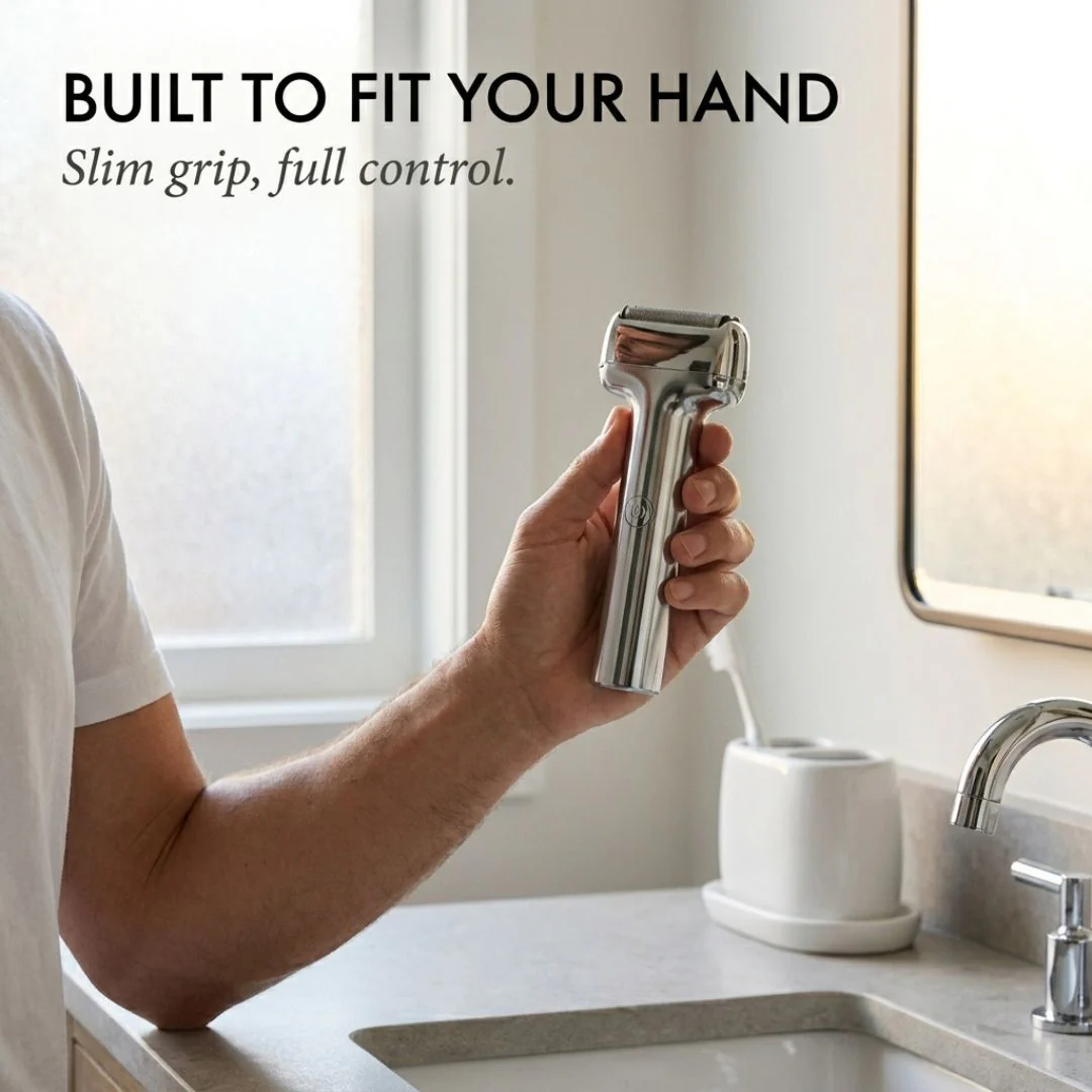 Temper™ – Wide Foil, Tilt Head & IPX6 Rechargeable Electric Shaver for Men + 50% OFF - Image 2