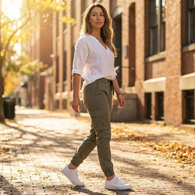 Terrova™ – Flattering Multi-Pocket Cargo Jogger Pants for Women + 50% OFF - Image 2