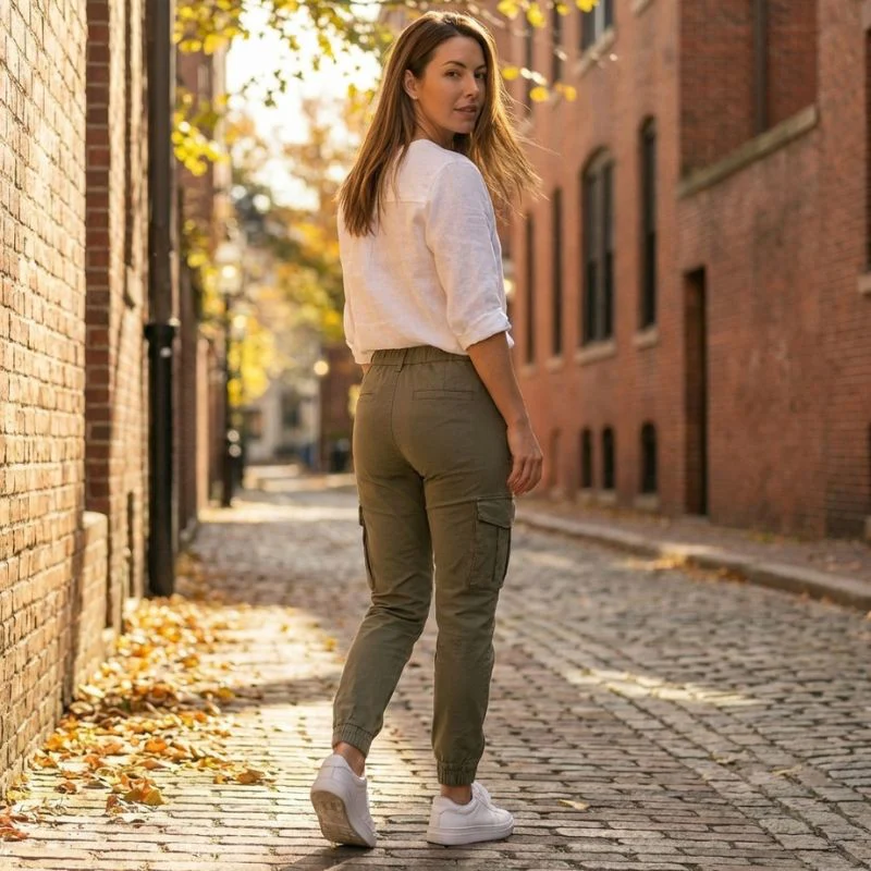 Terrova™ – Flattering Multi-Pocket Cargo Jogger Pants for Women + 50% OFF - Image 3