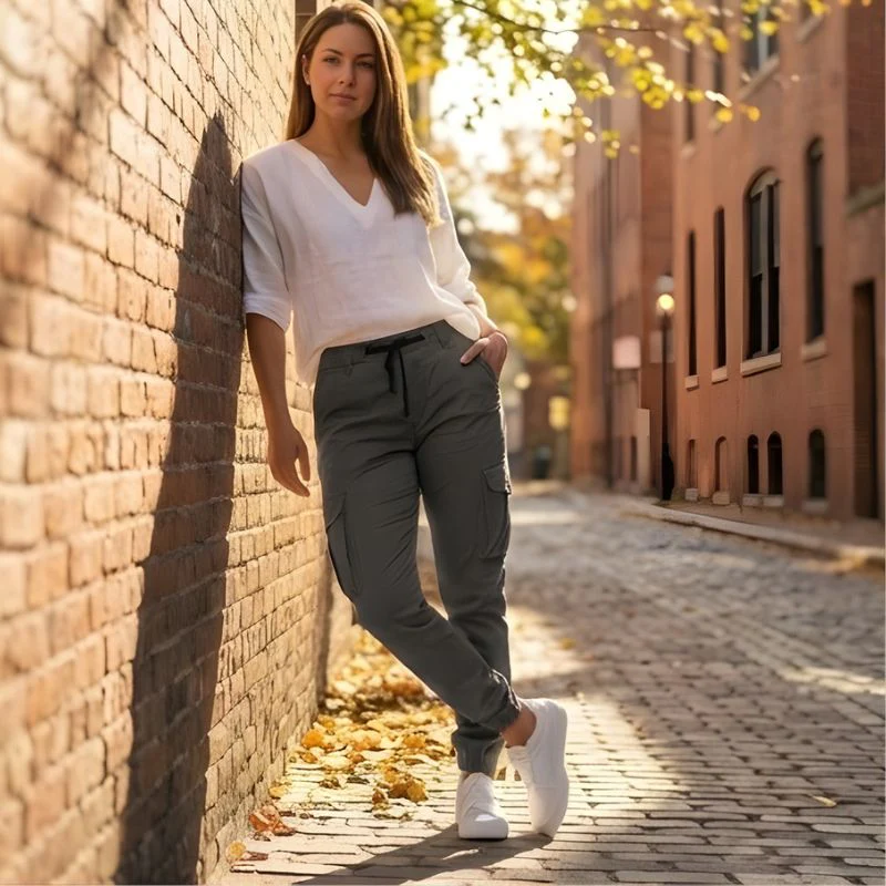Terrova™ – Flattering Multi-Pocket Cargo Jogger Pants for Women + 50% OFF - Image 9