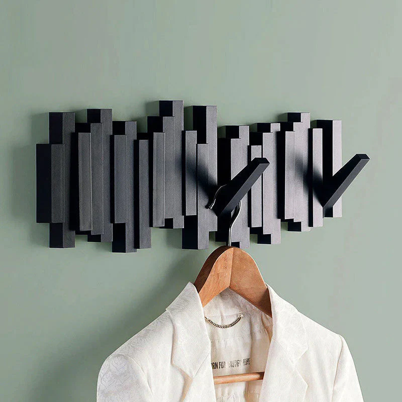 The AuraCoat Piano Rack - Wall-Mounted Wooden Coat Rack with Piano Key Style Design + 50% OFF - Image 17
