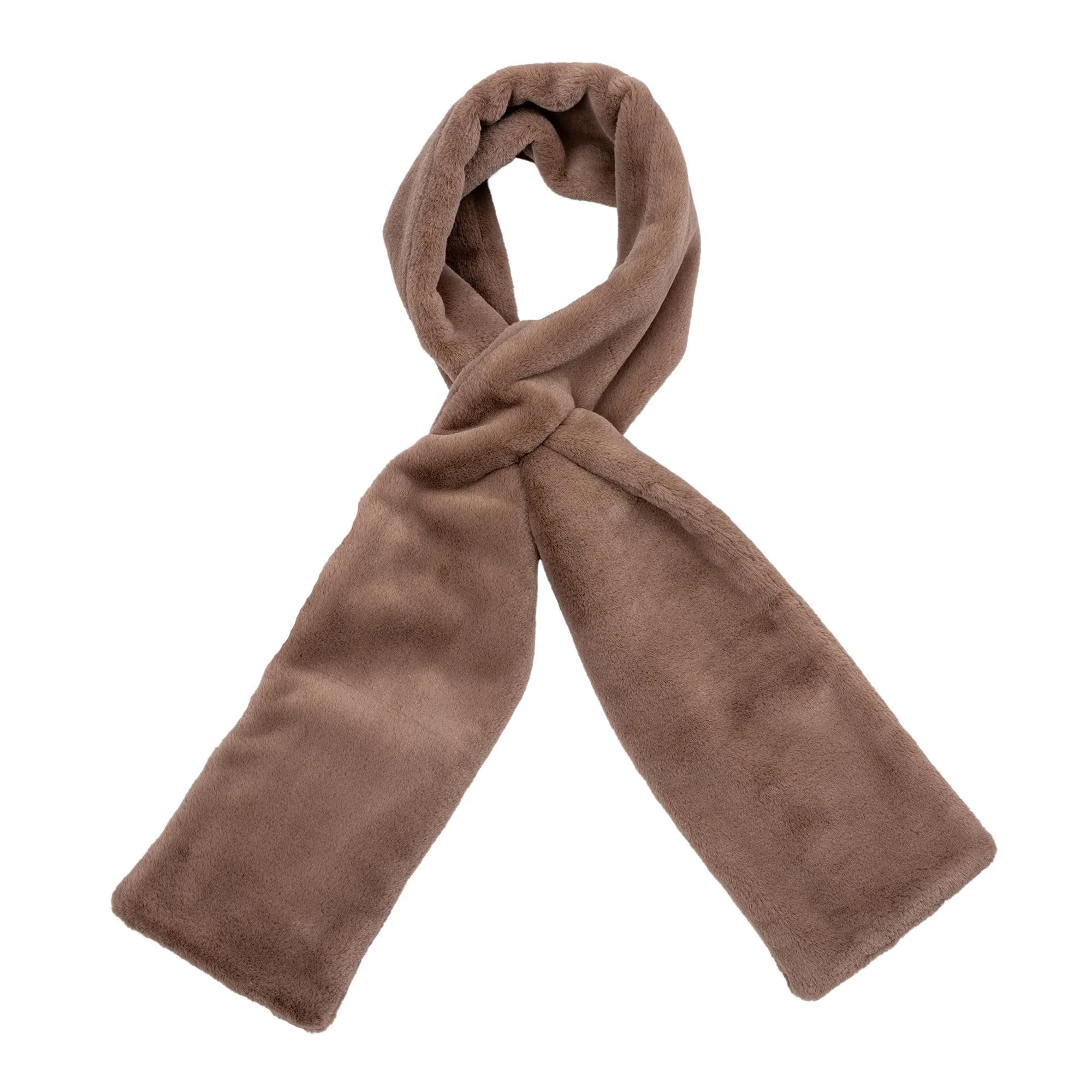 The AuraFaux Fur Scarf - Hidden Pocket, Luxurious Faux Fur, and Promotion +50% OFF - Image 2
