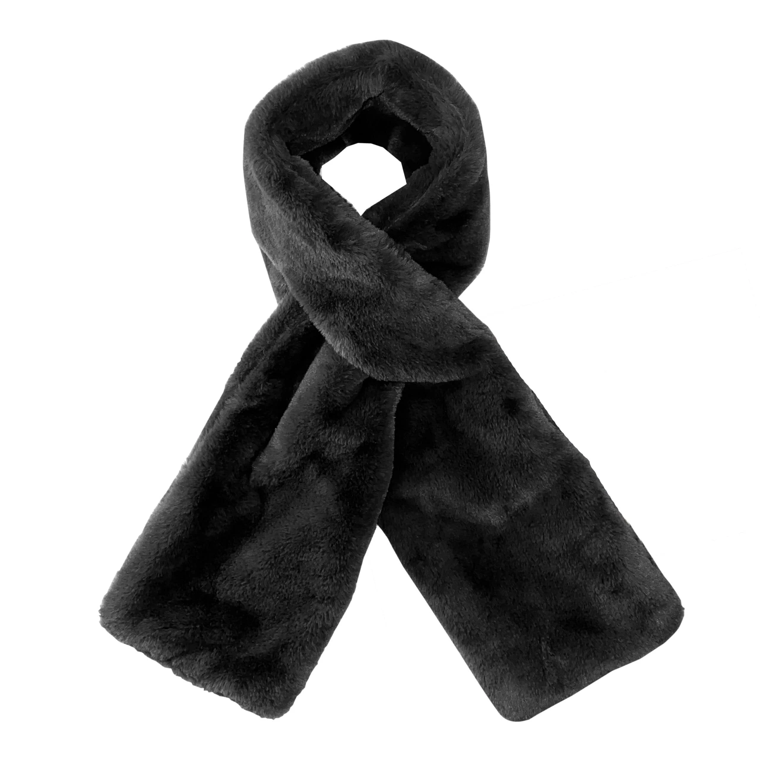 The AuraFaux Fur Scarf - Hidden Pocket, Luxurious Faux Fur, and Promotion +50% OFF - Image 4