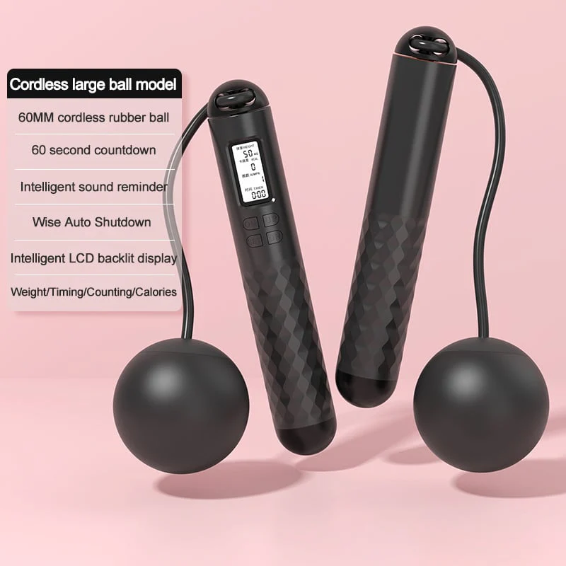 The AuraFit Smart Skipping Rope - Cordless/Rope Modes, Digital Counter, and Countdown +  50% OFF - Image 10