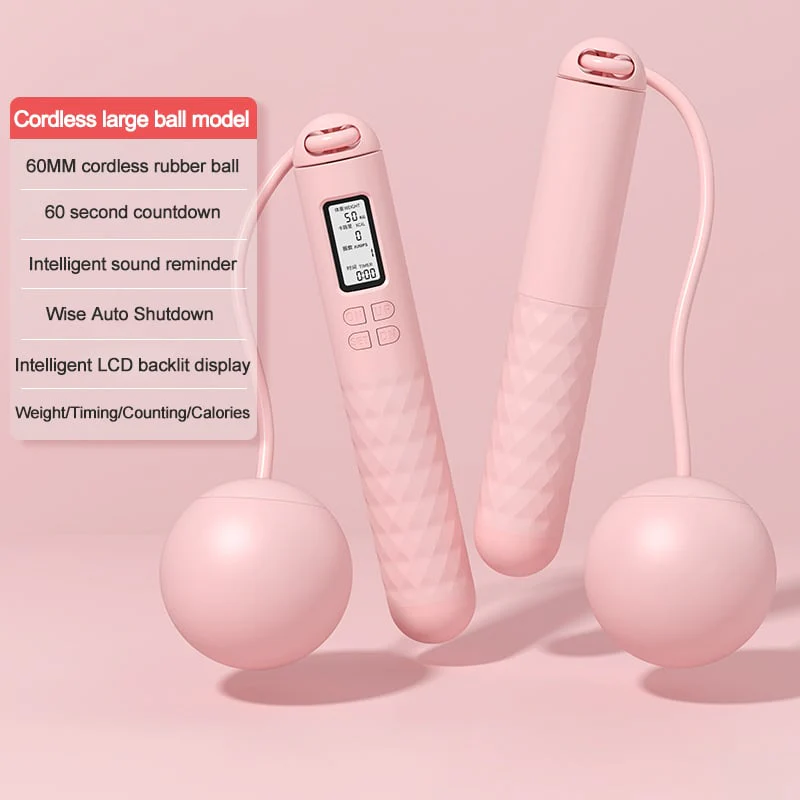 The AuraFit Smart Skipping Rope - Cordless/Rope Modes, Digital Counter, and Countdown +  50% OFF - Image 12