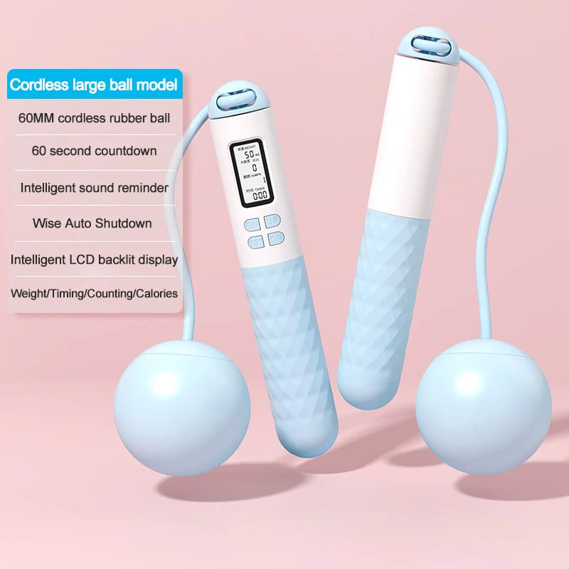 The AuraFit Smart Skipping Rope - Cordless/Rope Modes, Digital Counter, and Countdown +  50% OFF - Image 14