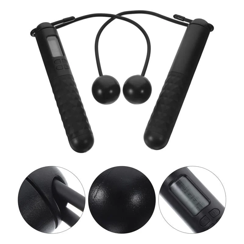 The AuraFit Smart Skipping Rope - Cordless/Rope Modes, Digital Counter, and Countdown +  50% OFF - Image 6