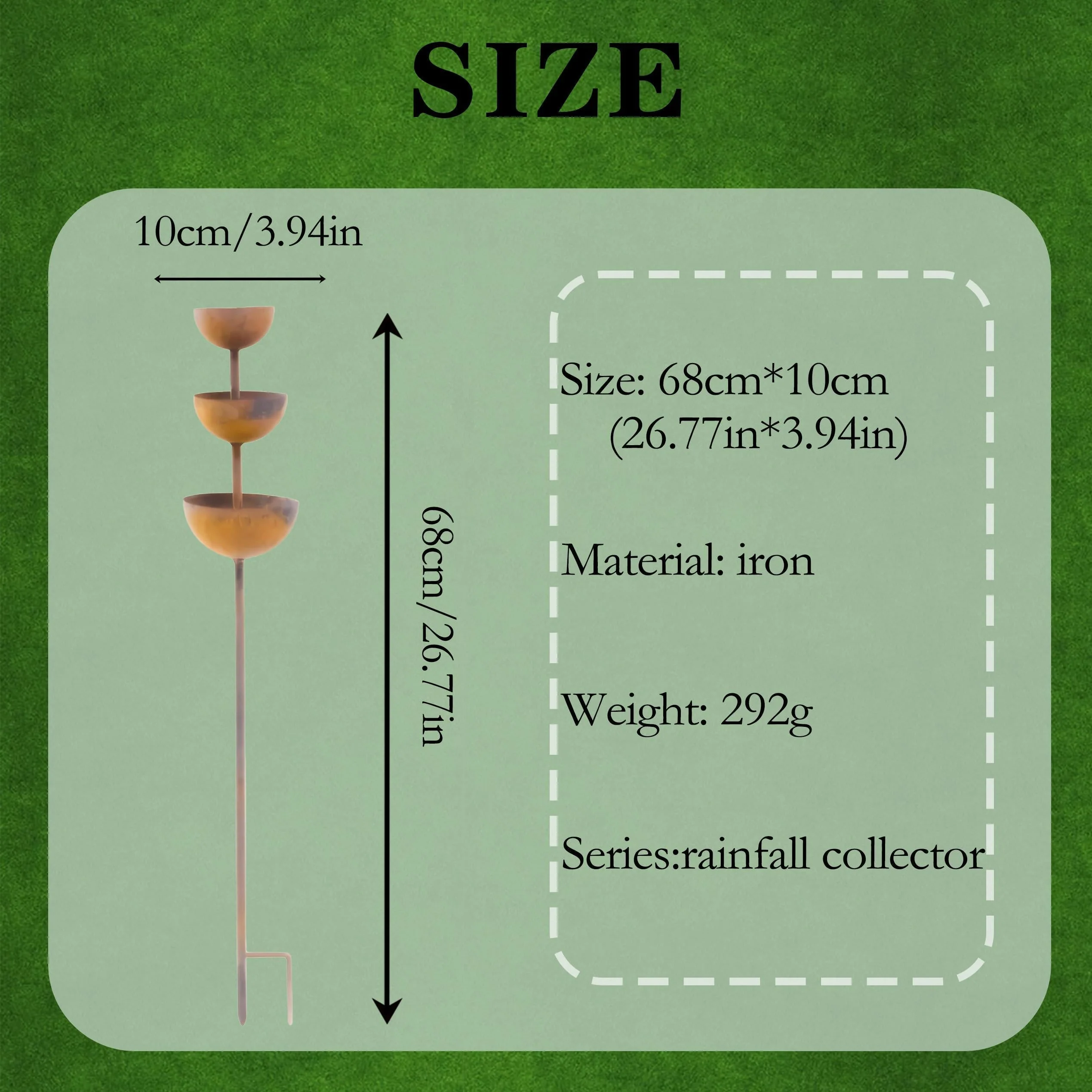 The AuraFlow Rain Catcher — Plant Support & Metal Garden Ornament + 50% OFF - Image 6