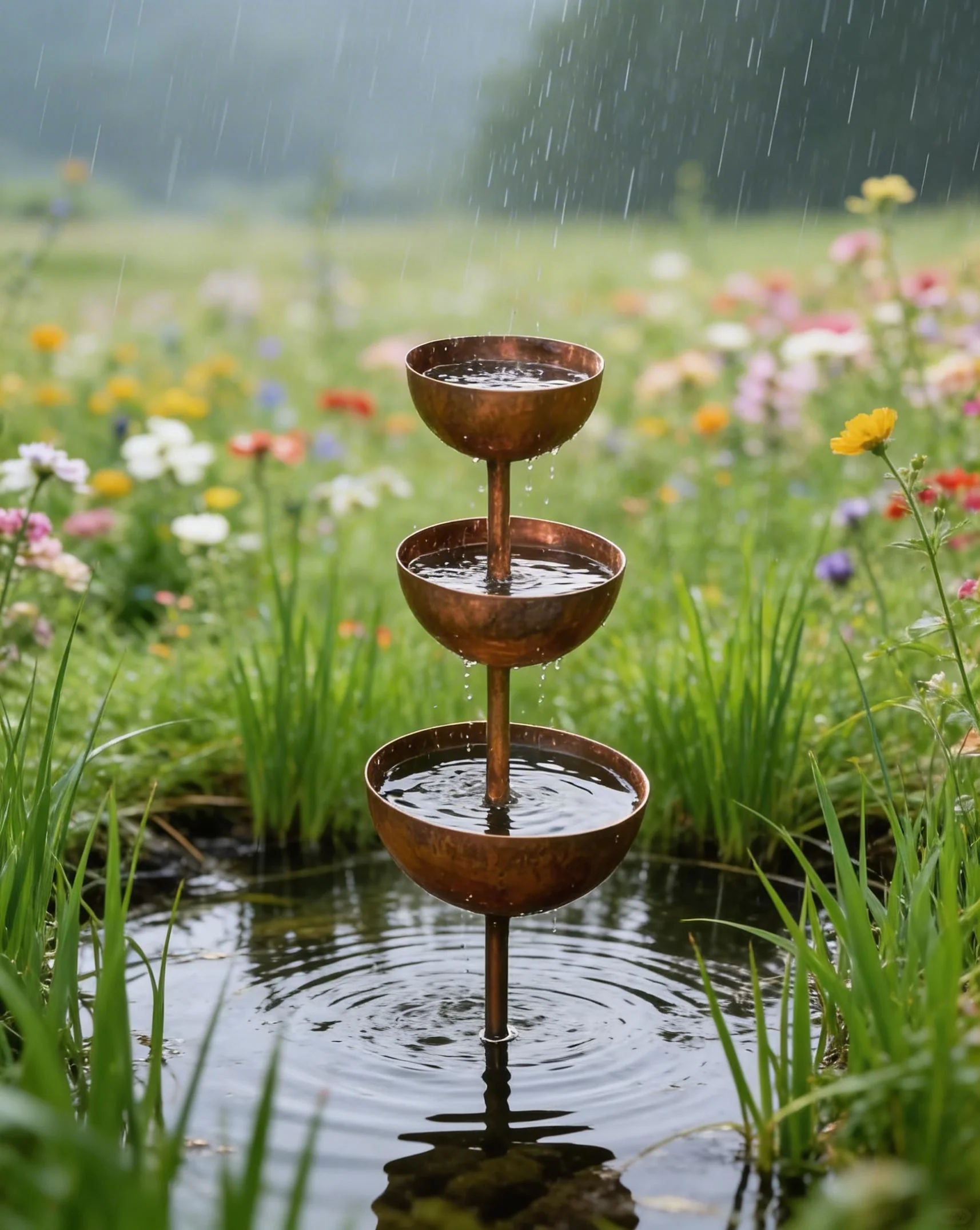 The AuraFlow Rain Catcher — Plant Support & Metal Garden Ornament + 50% OFF - Image 7