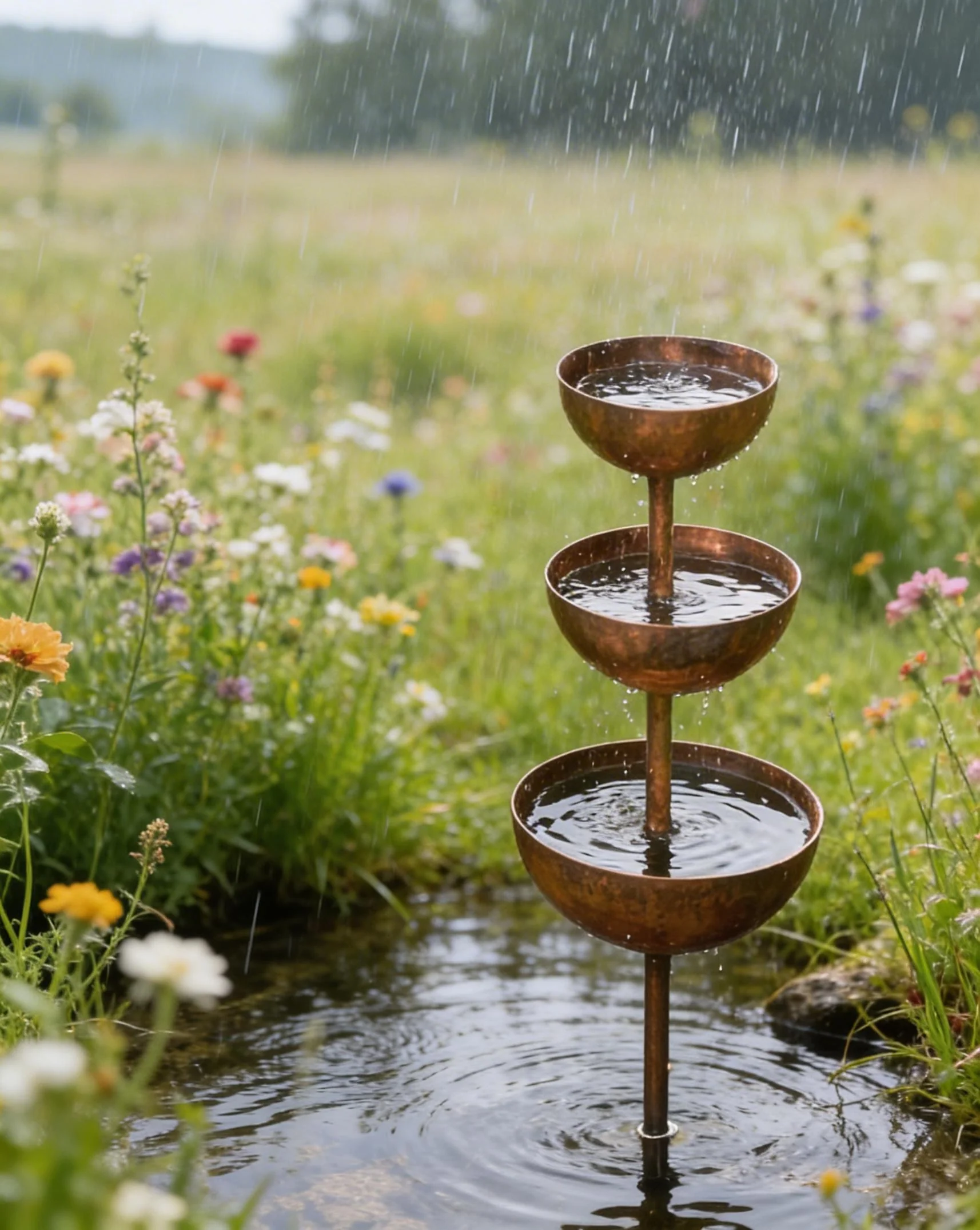 The AuraFlow Rain Catcher — Plant Support & Metal Garden Ornament + 50% OFF - Image 8