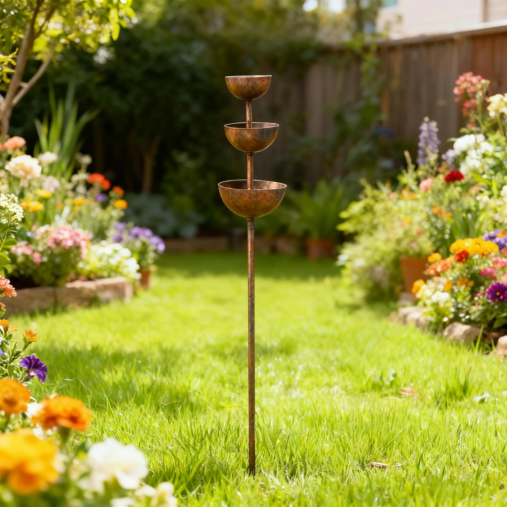 The AuraFlow Rain Catcher — Plant Support & Metal Garden Ornament + 50% OFF - Image 9