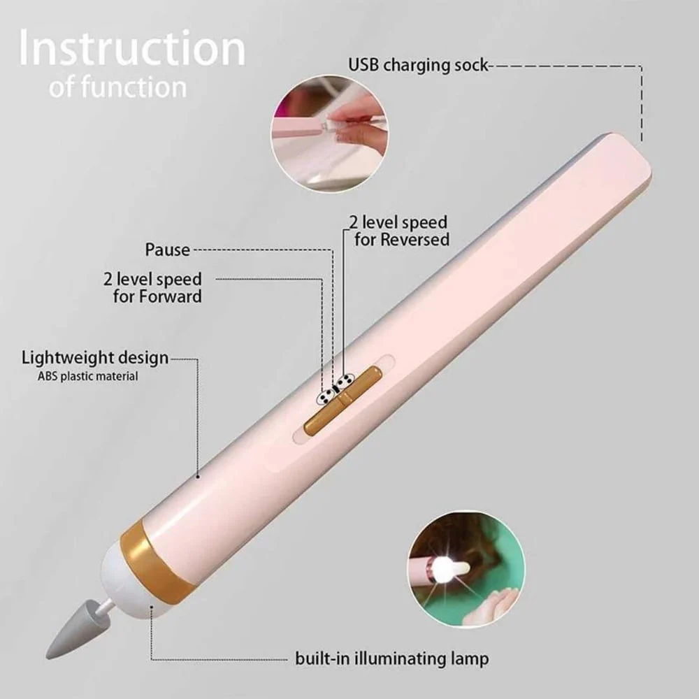 The AuraGlow Electric Manicure Set - Professional Salon Results, Compact Design, + 50% OFF - Image 15