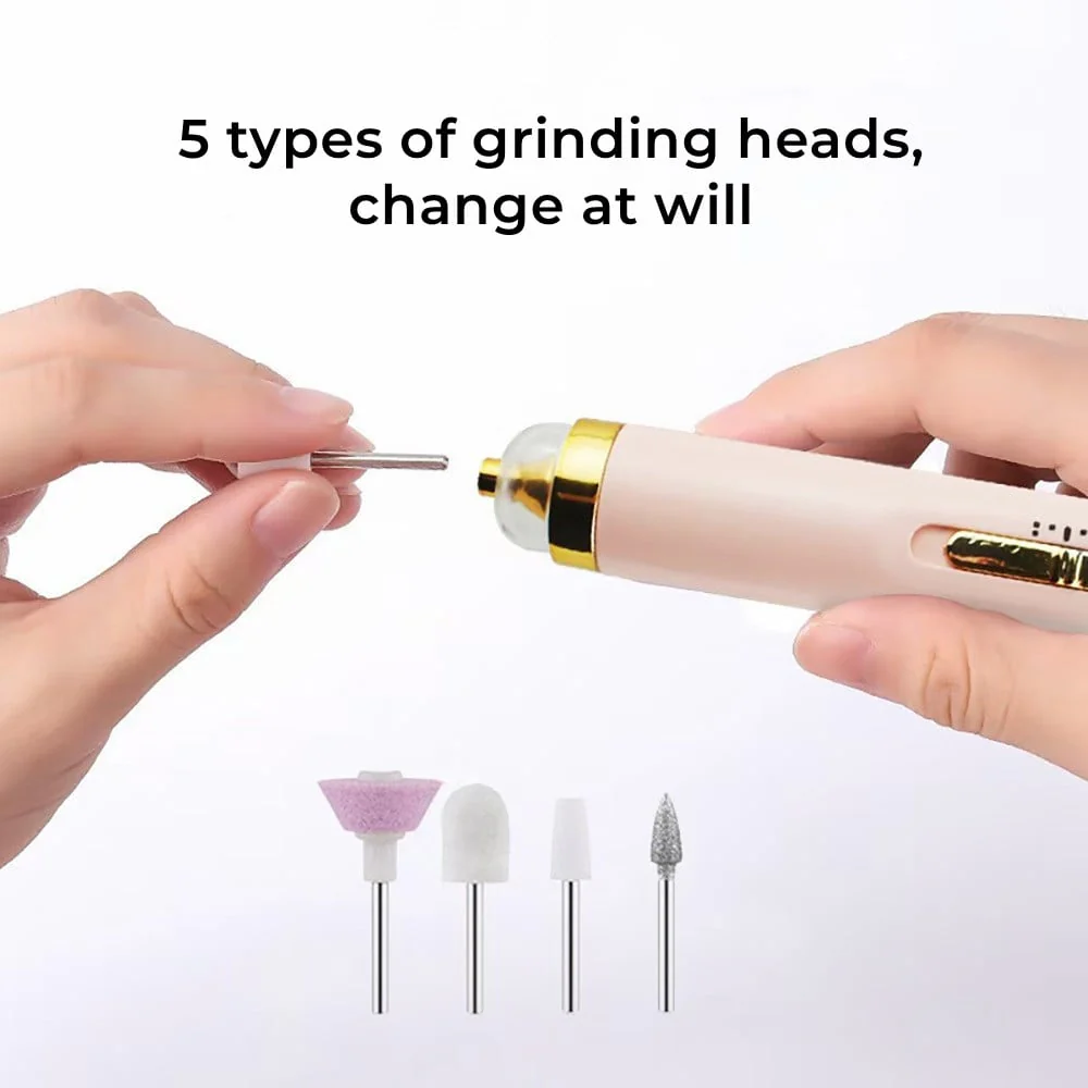 The AuraGlow Electric Manicure Set - Professional Salon Results, Compact Design, + 50% OFF - Image 4