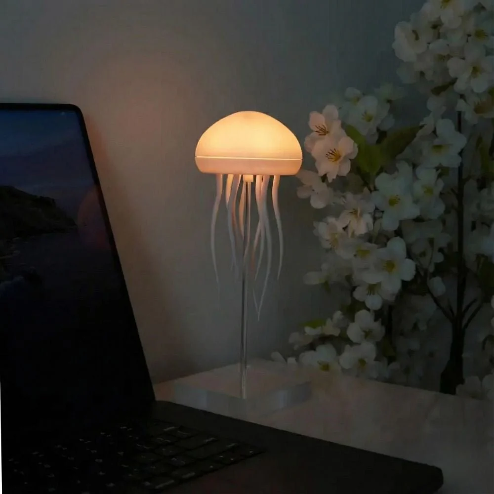 The AuraGlow Jellyfish Lamp — Rechargeable Floating Ambient Light 50% OFF - Image 4