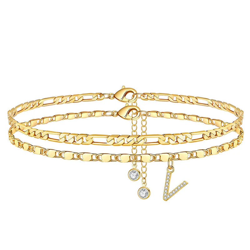 The AuraGlow Layered Anklet — Elegant Rhinestone Brilliance + 50% OFF - Image 30