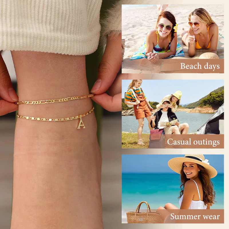 The AuraGlow Layered Anklet — Elegant Rhinestone Brilliance + 50% OFF - Image 7