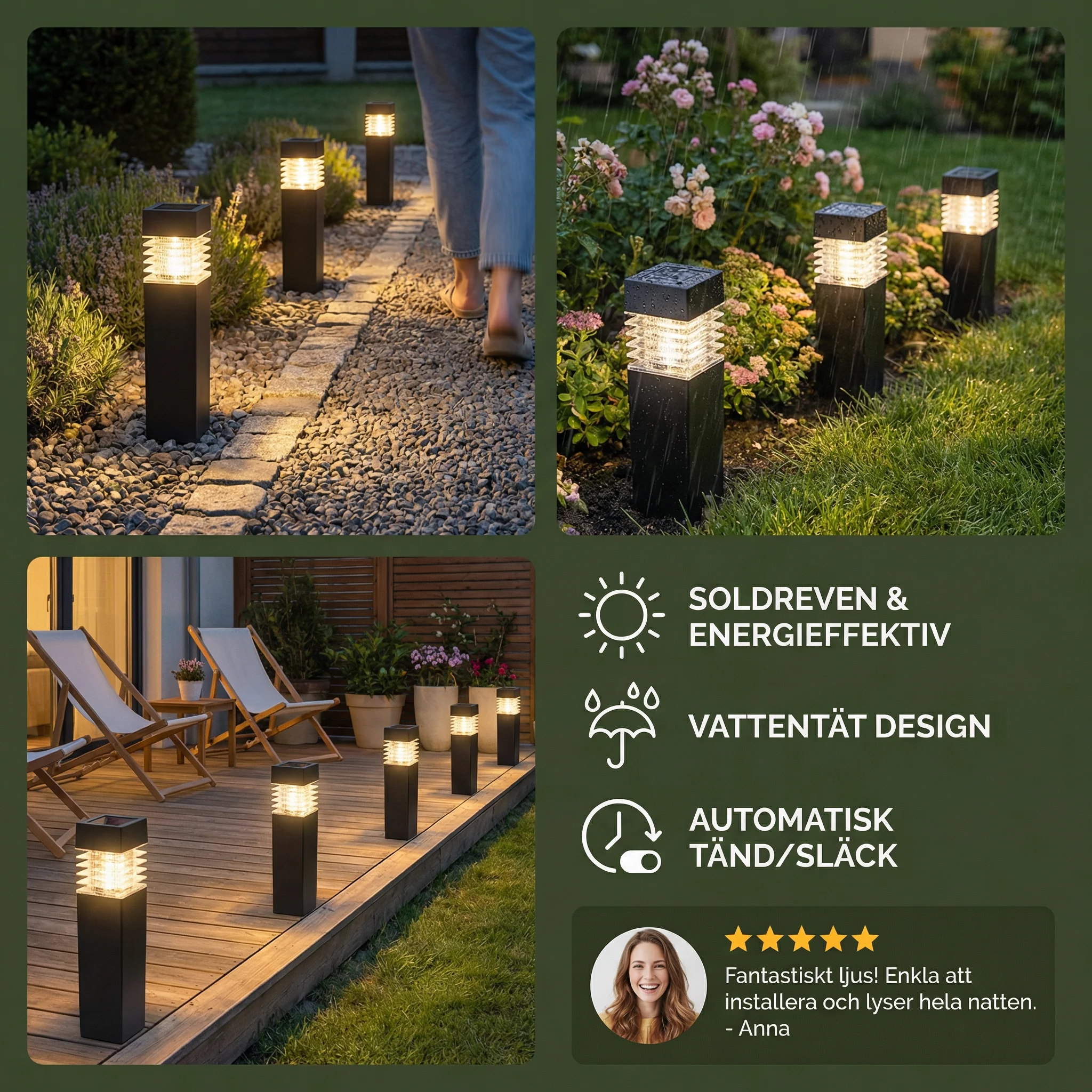 The AuraGlow Solar Ground Lights — Effortless Garden Ambiance + 50% OFF - Image 4