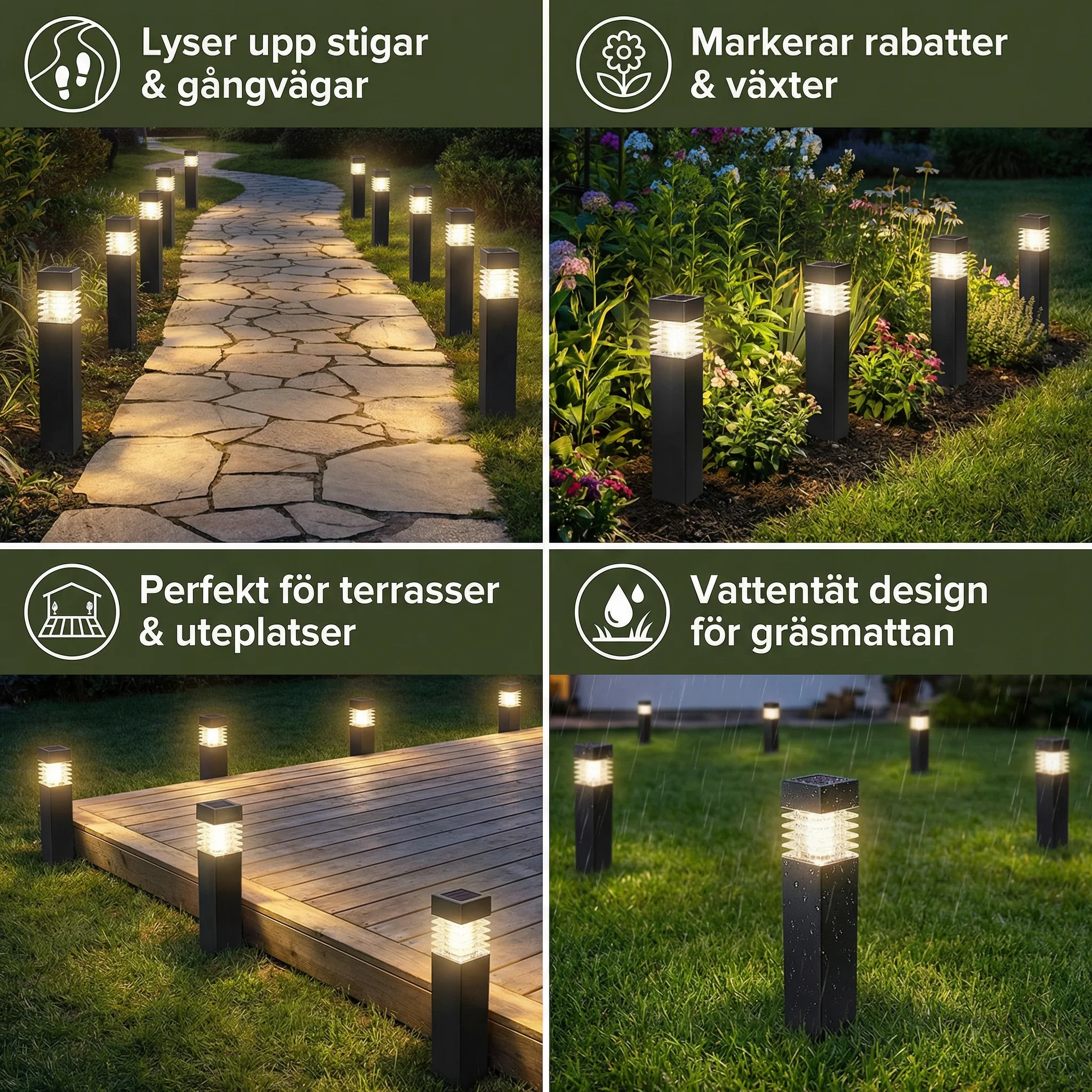 The AuraGlow Solar Ground Lights — Effortless Garden Ambiance + 50% OFF - Image 5