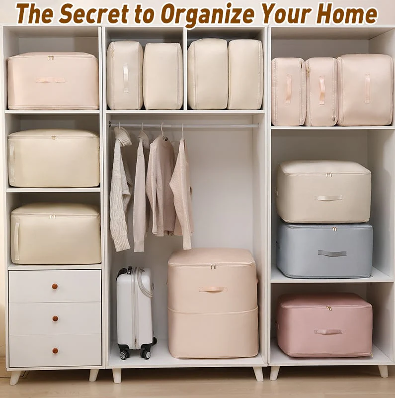 The AuraMax Compression Organizer - Ultra Space Saving, Self-Compression, and Large Khaki Size + 50% OFF - Image 7