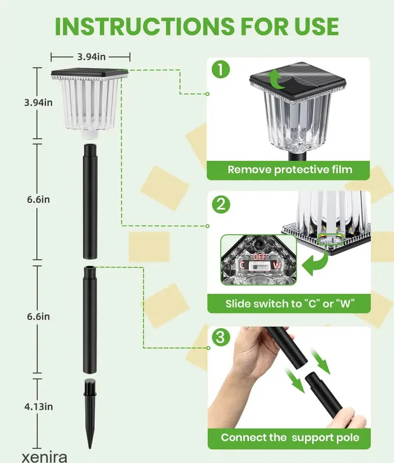 The AuraPath Dual-Color Solar Lights — Modern Landscape Lighting + 50% OFF - Image 8