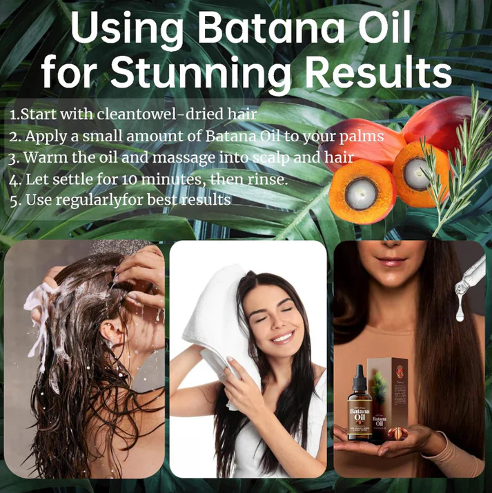The AuraRoot Batana Oil — 100% Pure Formula for Natural Hair Growth - 50% OFF - Image 10