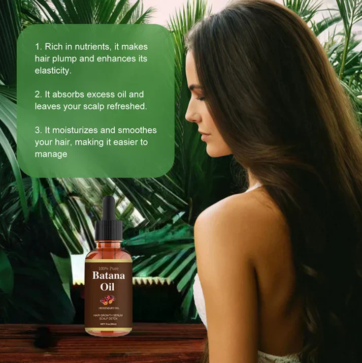 The AuraRoot Batana Oil — 100% Pure Formula for Natural Hair Growth - 50% OFF - Image 3