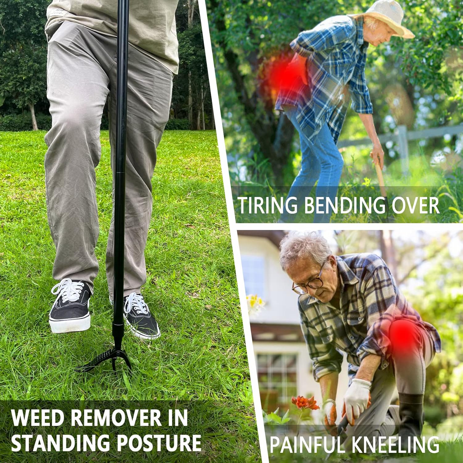 The AuraRoot Weed Puller — Effortless Weeding Without the Backache + 50% OFF - Image 4