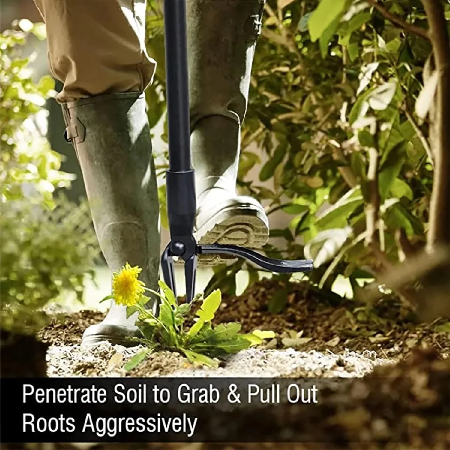 The AuraRoot Weed Puller — Effortless Weeding Without the Backache + 50% OFF - Image 6