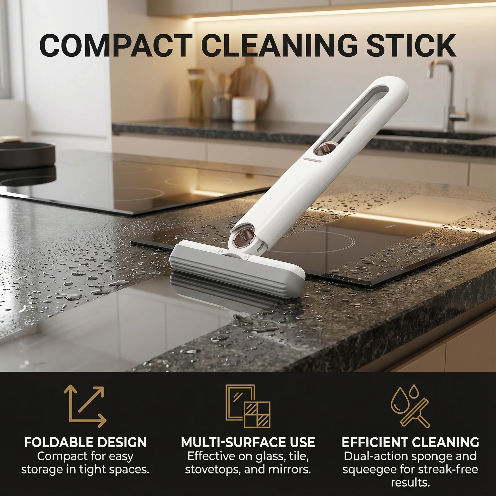 The AuraWipe Compact Stick — Effortless Cleaning For Every Surface + 50% OFF - Image 2