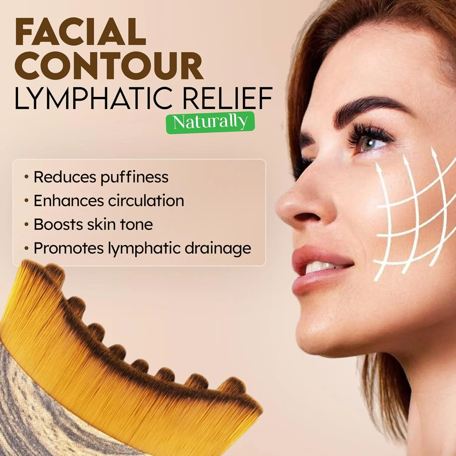 The ContourLift Face Brush - Eliminate Double Chin & Reduce Puffiness + 50% OFF - Image 6