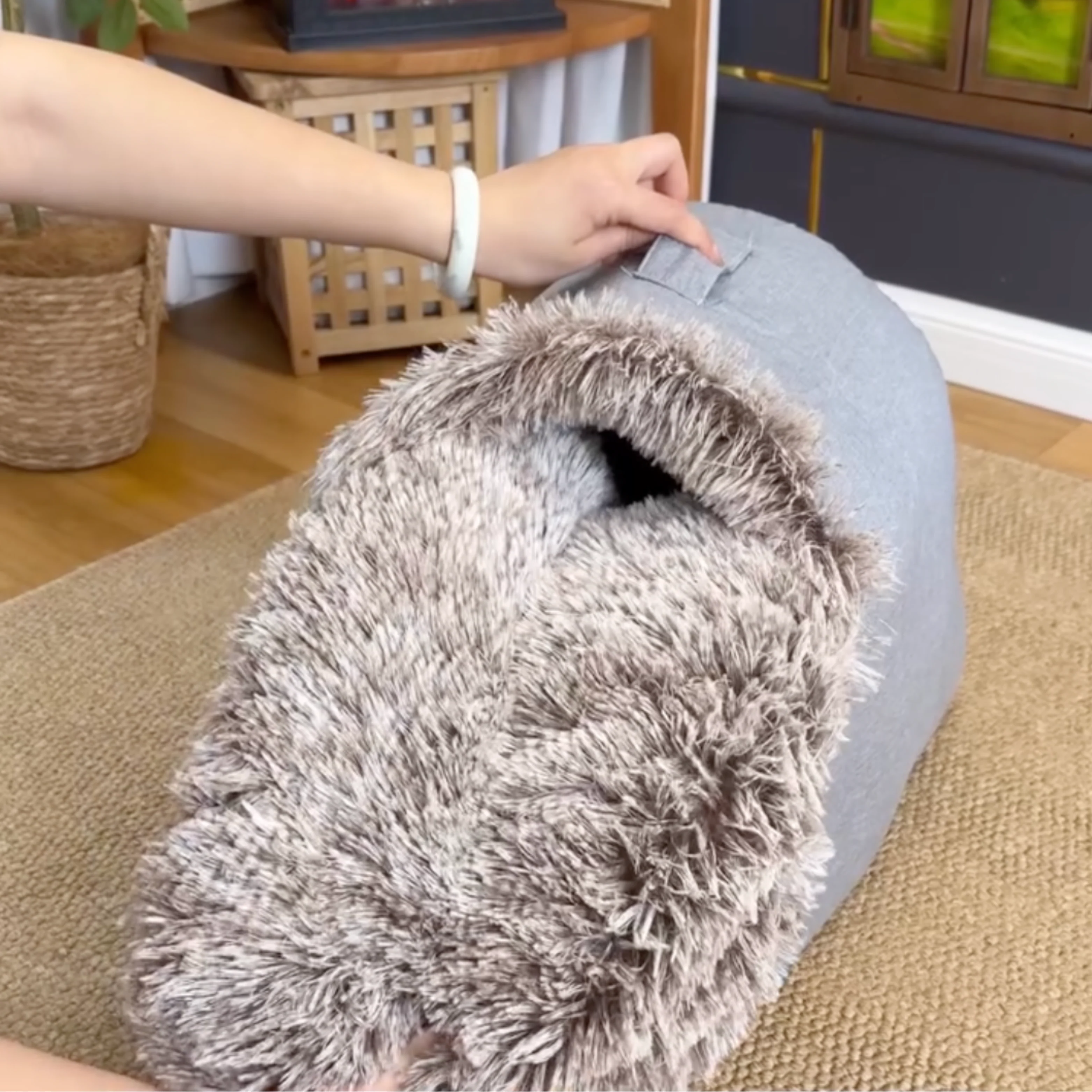 The CozyCave Pet Nest - The Viral Spot for Deep Sleep + 50% OFF - Image 6