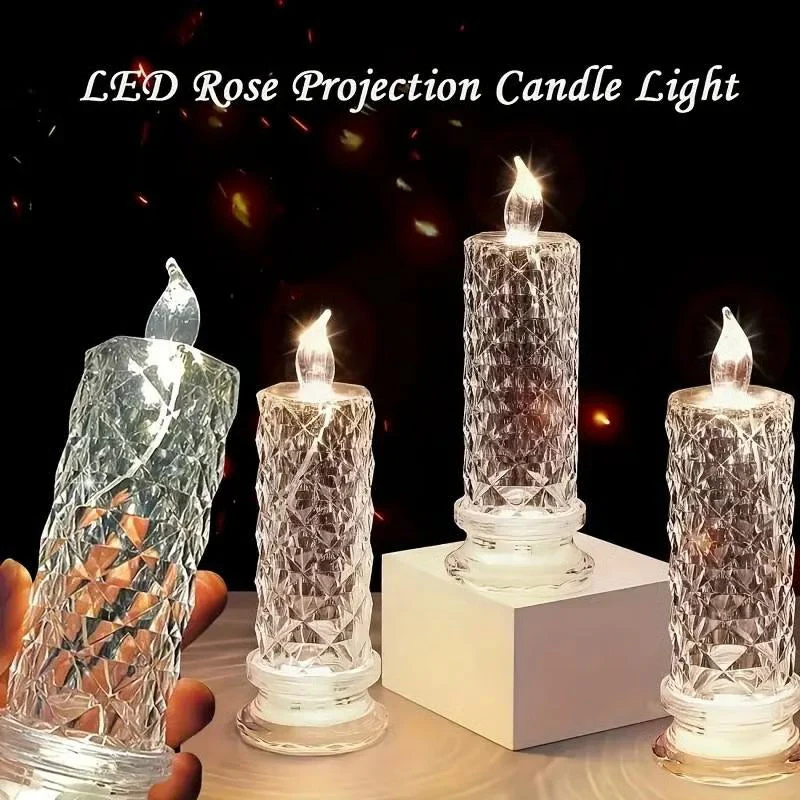 The CrystalGlitter Candle - A Dazzling, Color-Changing Glow + 50% OFF - Image 4