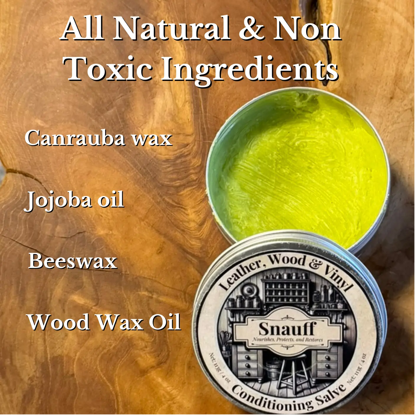 The Detailer's Salve - Revive & Protect Your Leather & Wood +50% OFF - Image 4
