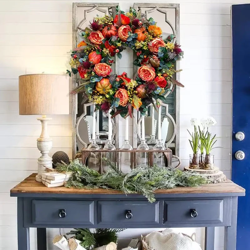 The Farmhouse Pumpkin Wreath - A Perfect Fall Welcome + 50% OFF - Image 3
