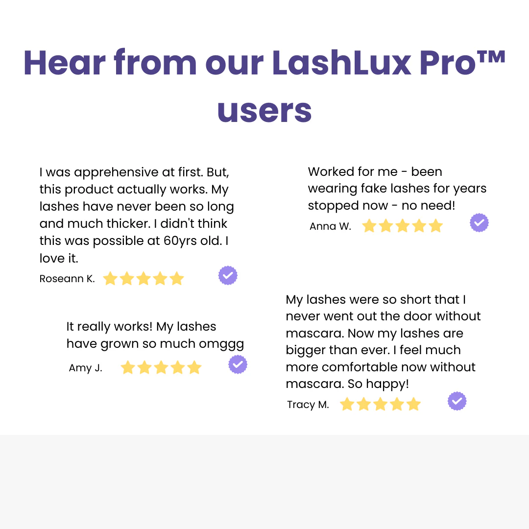 The LashLux Pro Serum - Longer Lashes in 7 Days + 1+1 FREE - Image 4