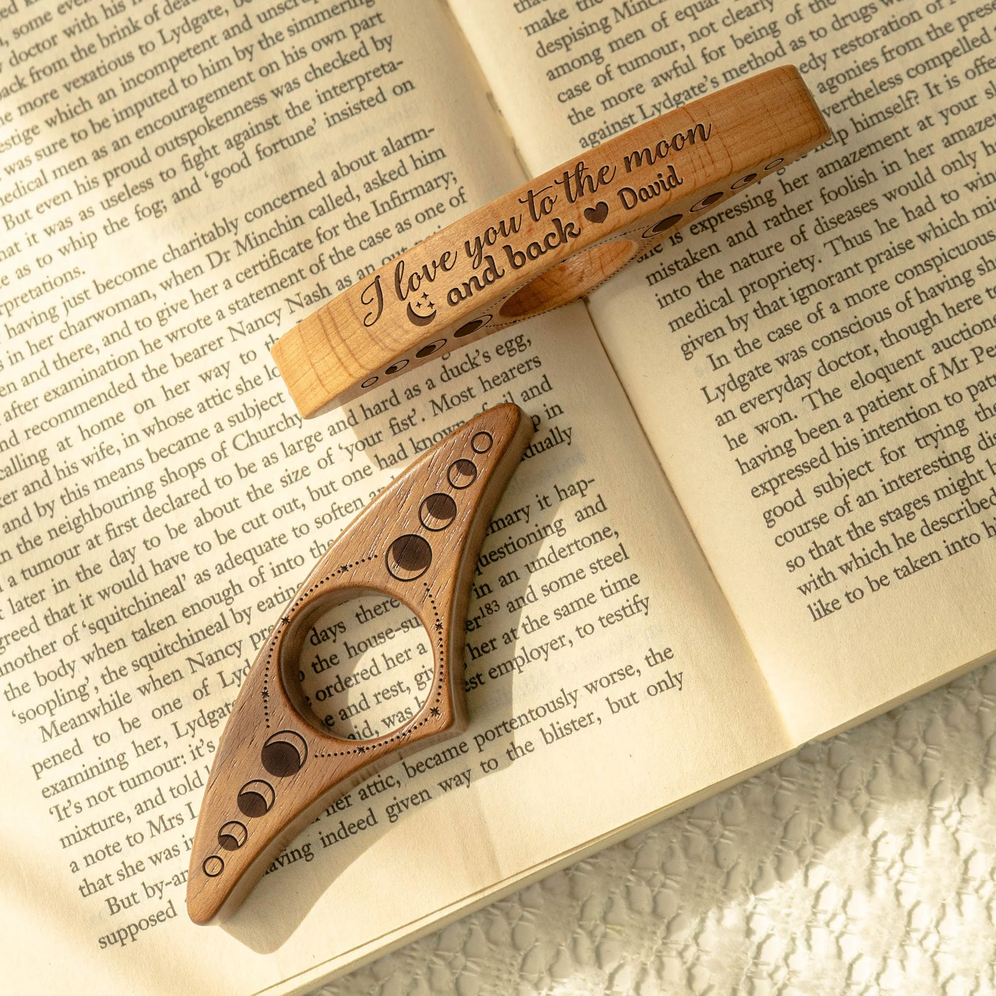 The MoonGlow Page Holder - Read Comfortably, Hands + 1+1 FREE - Image 2