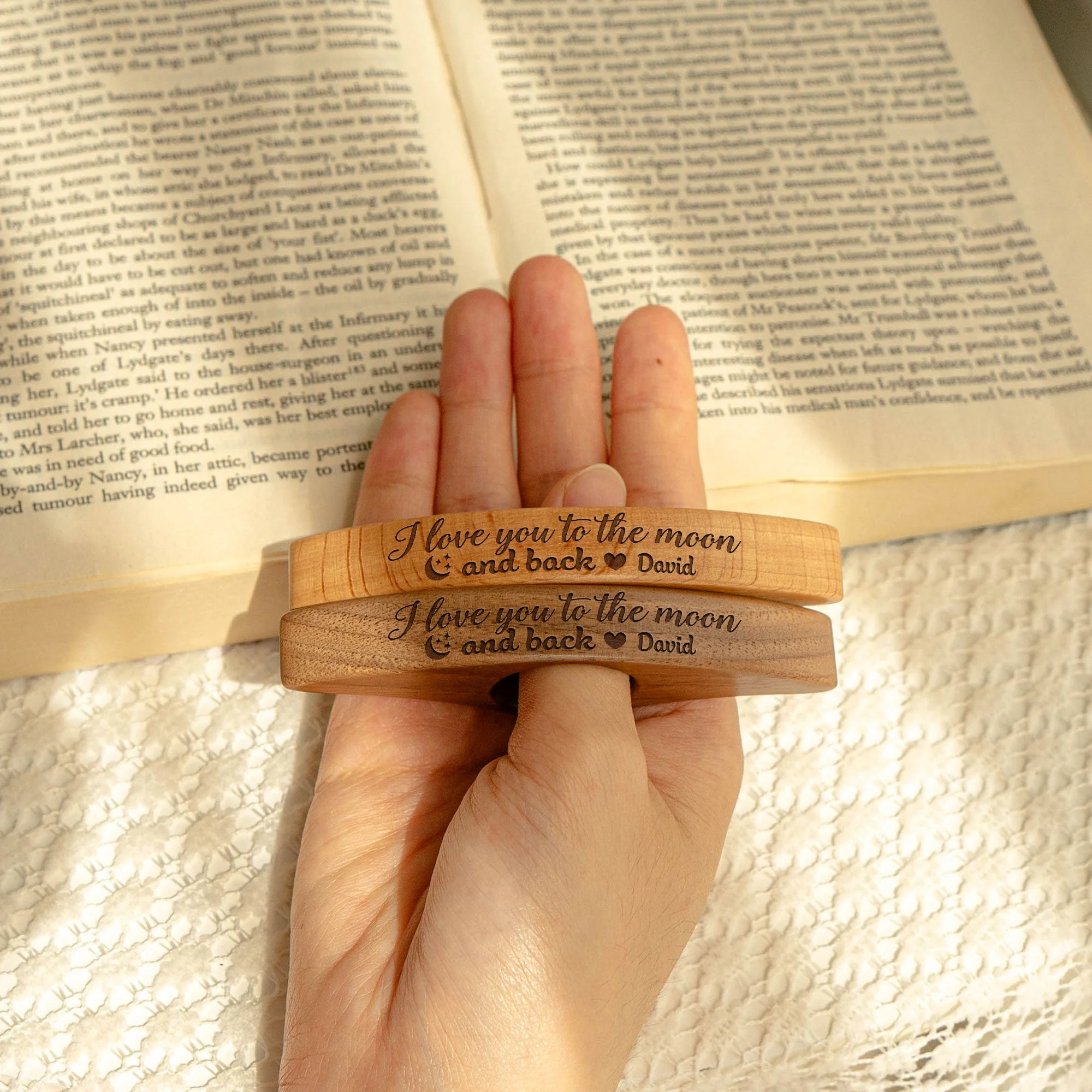The MoonGlow Page Holder - Read Comfortably, Hands + 1+1 FREE - Image 4