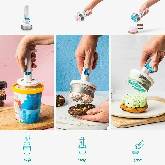 The PattyScoop - Perfect Ice Cream Sandwiches, No Mess - 50% OFF - Image 5