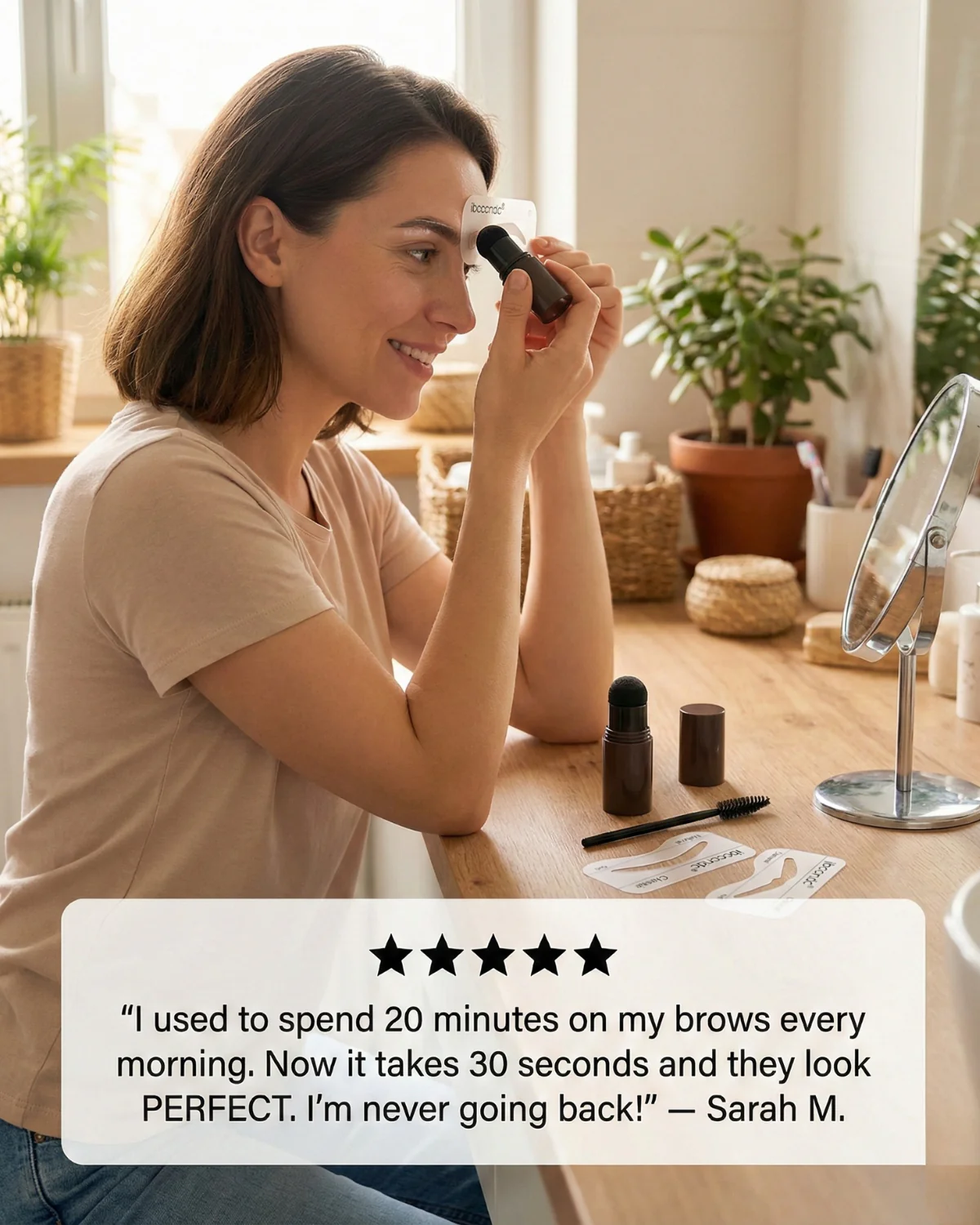 The Perfect Brow Stamp Kit - Flawless Brows in Minutes + 50% OFF - Image 6