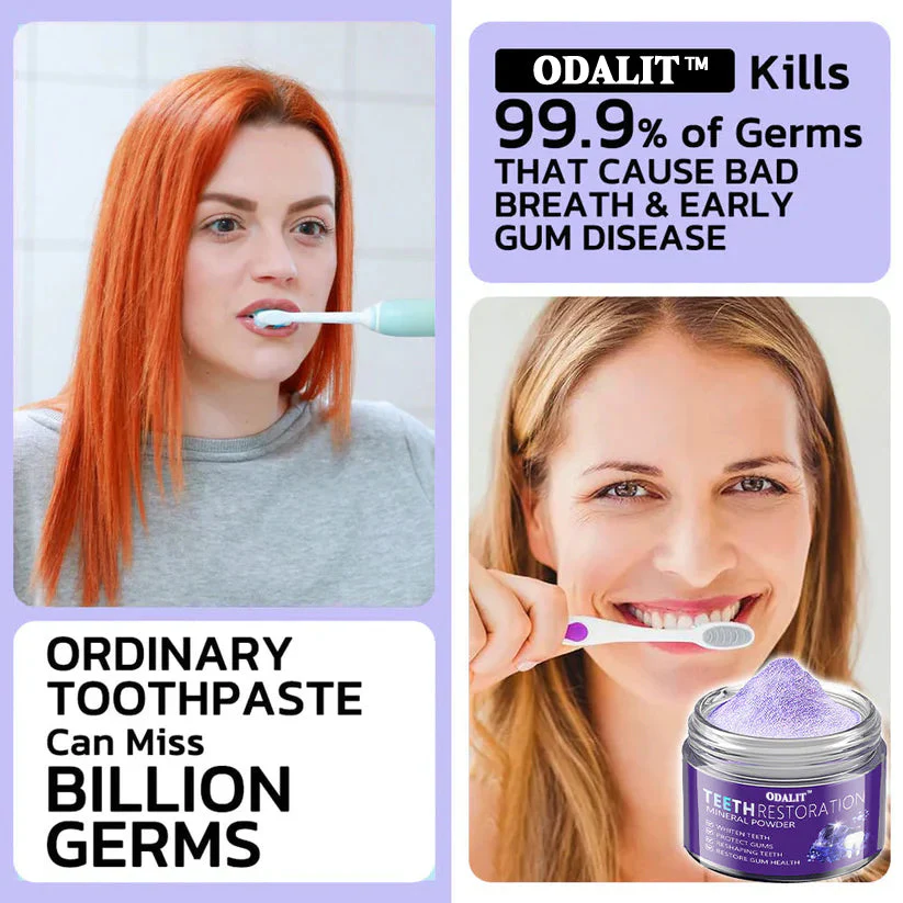 The RestoreGum Mineral Powder - Dentist-Approved, TGA Recommended for Gum & Tooth Repair + 50% OFF - Image 13