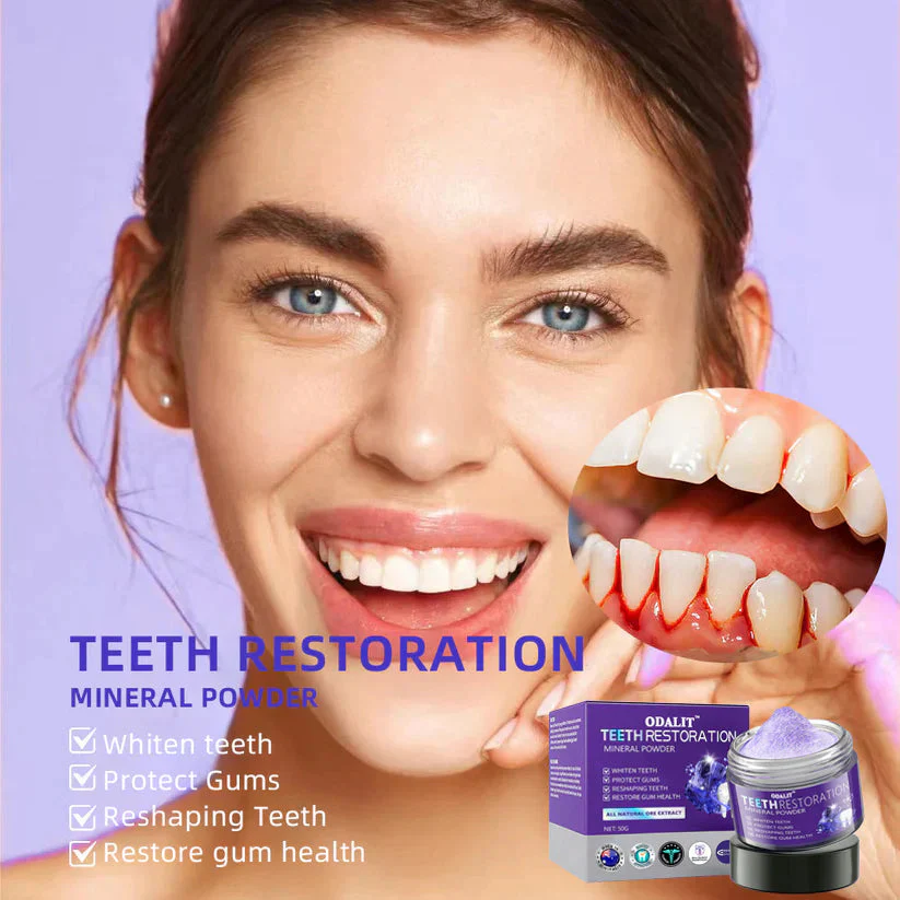 The RestoreGum Mineral Powder - Dentist-Approved, TGA Recommended for Gum & Tooth Repair + 50% OFF - Image 2
