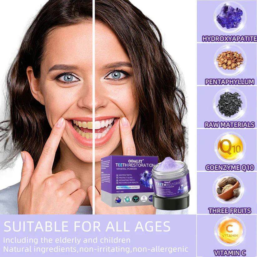 The RestoreGum Mineral Powder - Dentist-Approved, TGA Recommended for Gum & Tooth Repair + 50% OFF - Image 3