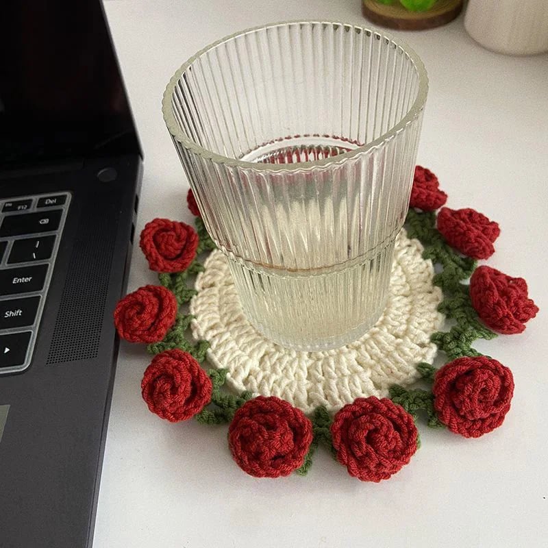 The Rose Bouquet Coaster - The Coaster That Blooms + 50% OFF - Image 11