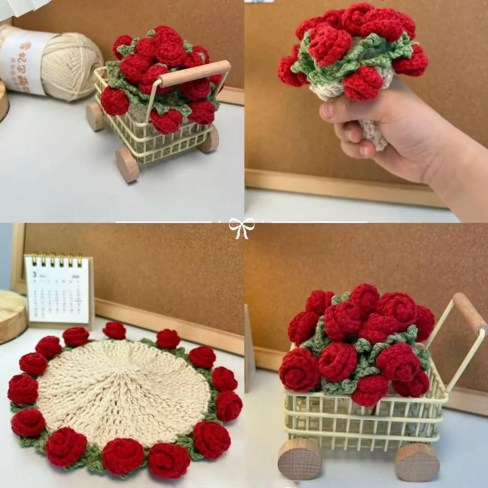 The Rose Bouquet Coaster - The Coaster That Blooms + 50% OFF - Image 5