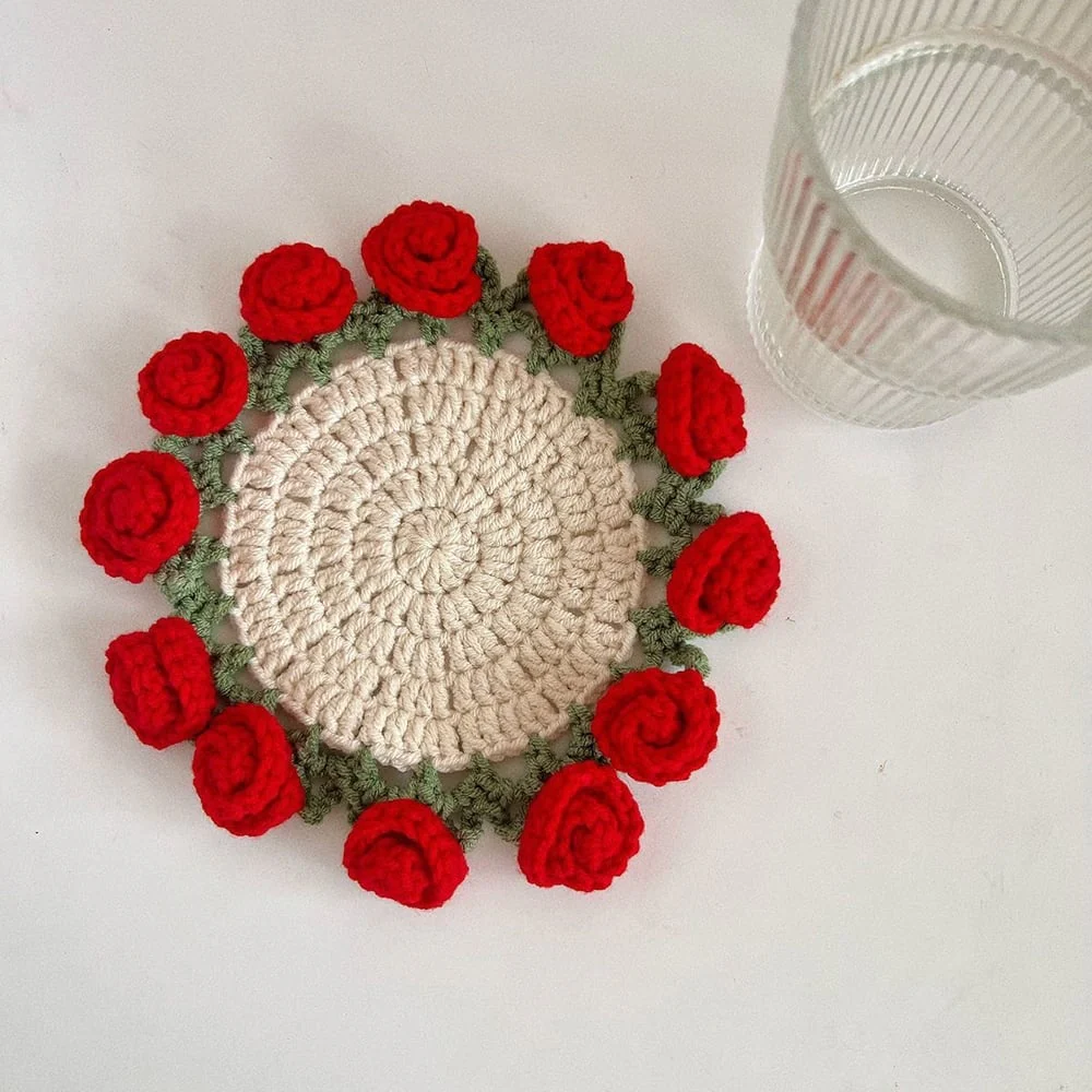 The Rose Bouquet Coaster - The Coaster That Blooms + 50% OFF - Image 8