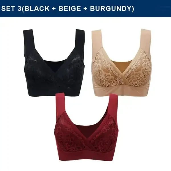 The Rosy Lift Bra - Comfort, Support & Style, All Wireless +50% OFF - Image 20