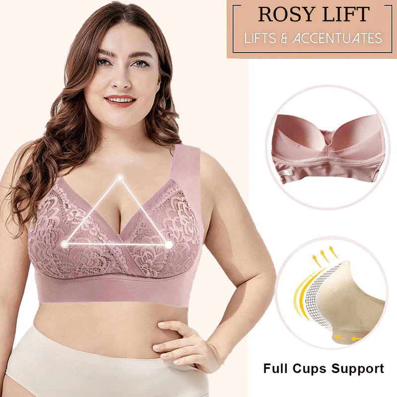 The Rosy Lift Bra - Comfort, Support & Style, All Wireless +50% OFF - Image 4