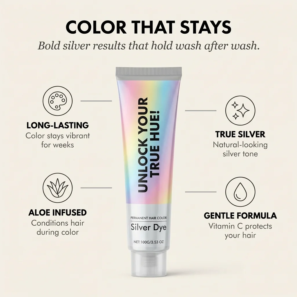 The SilverEssence Hair Colour - A Silver Tint, Without the Damage + 50% OFF - Image 2