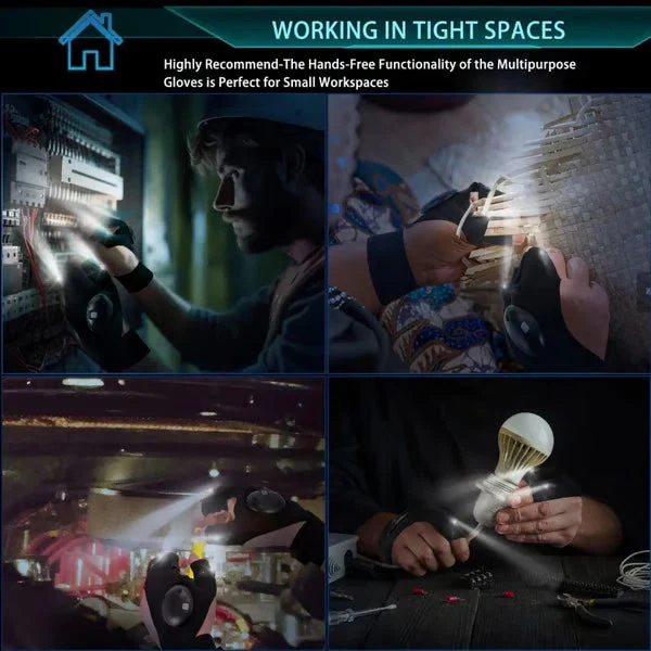 The TaskLight Work Gloves - A Third Helping Hand, No Flashlights Anymore + 50% OFF - Image 13