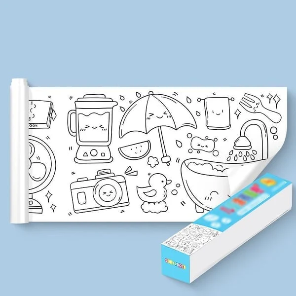 The WonderWall Drawing Roll - Screen-Free Fun, Mess-Free Walls + 50% OFF - Image 16